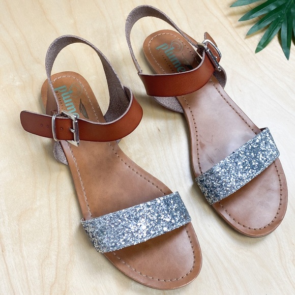 PLUME Glitter Sandals - Picture 2 of 7